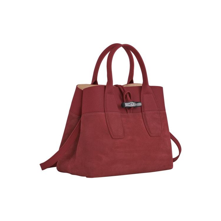 Longchamp M Bőr Kézitáska Piros | 238651GXO