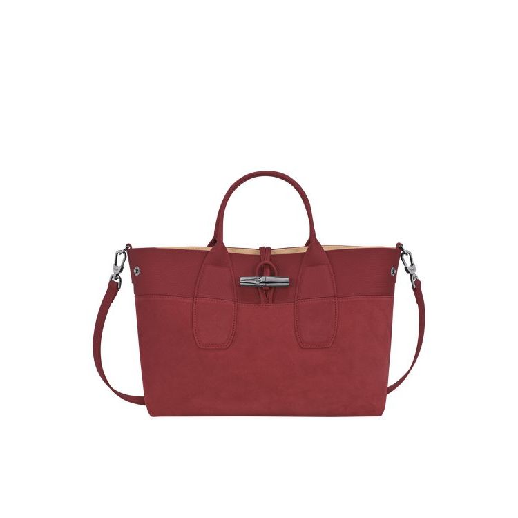 Longchamp M Bőr Kézitáska Piros | 238651GXO