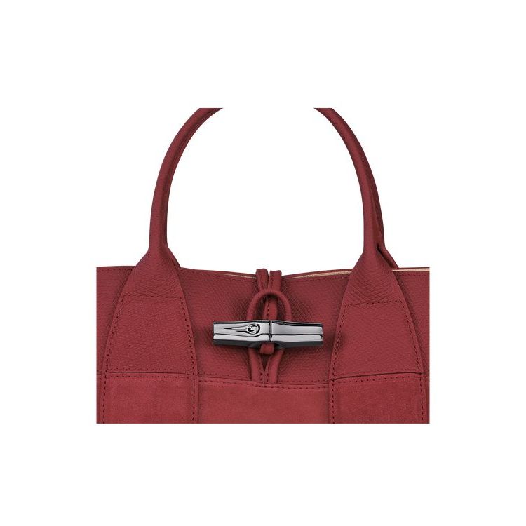 Longchamp M Bőr Kézitáska Piros | 238651GXO