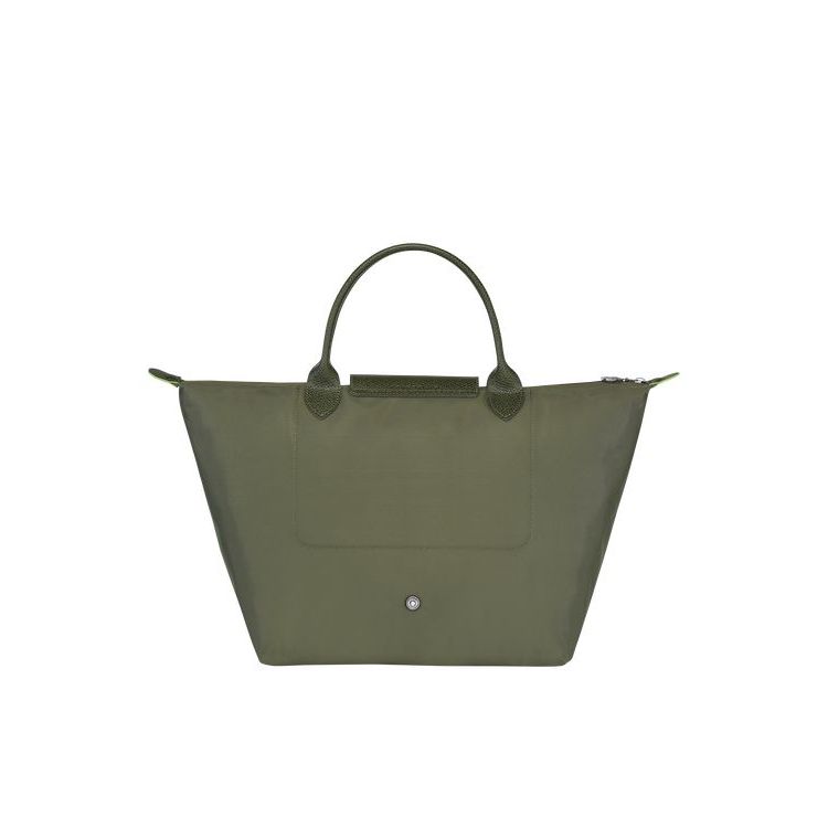 Longchamp M Forest Recycled canvas Kézitáska Zöld | 102385OYC