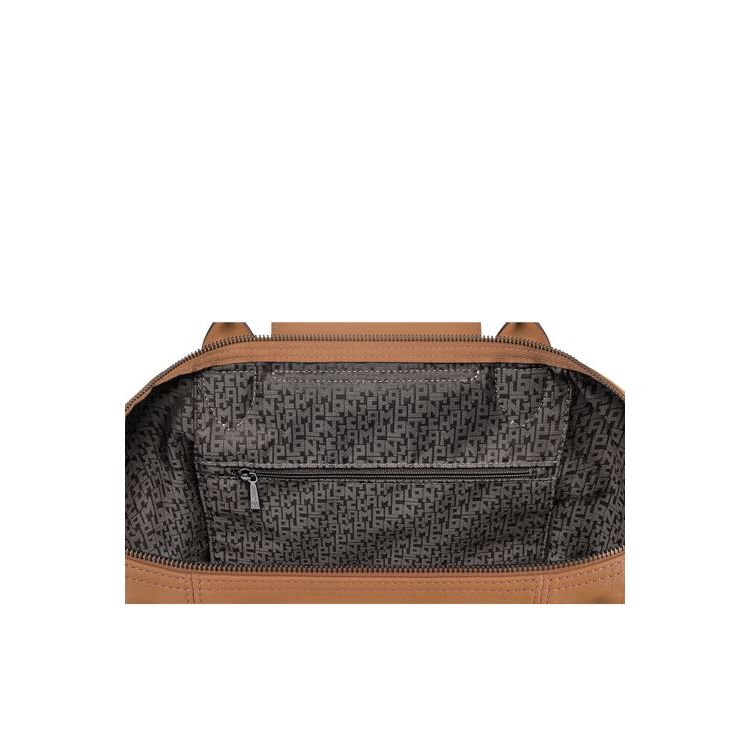 Longchamp M Hazelnut Bőr Kézitáska Bézs | 092476BHW