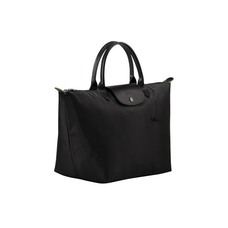 Longchamp M Recycled canvas Kézitáska Fekete | 807431RGM