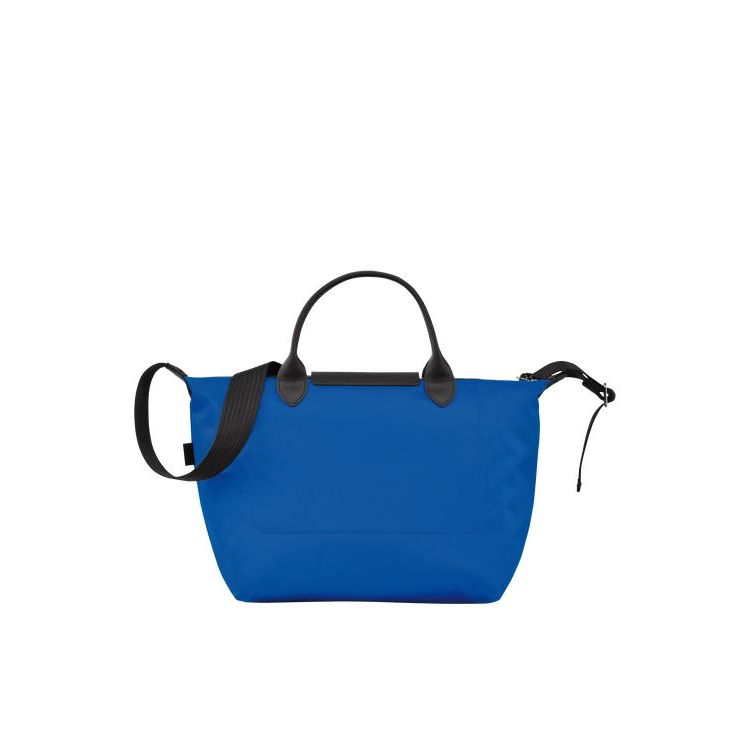 Longchamp M Recycled canvas Kézitáska Mélykék | 647205PJI