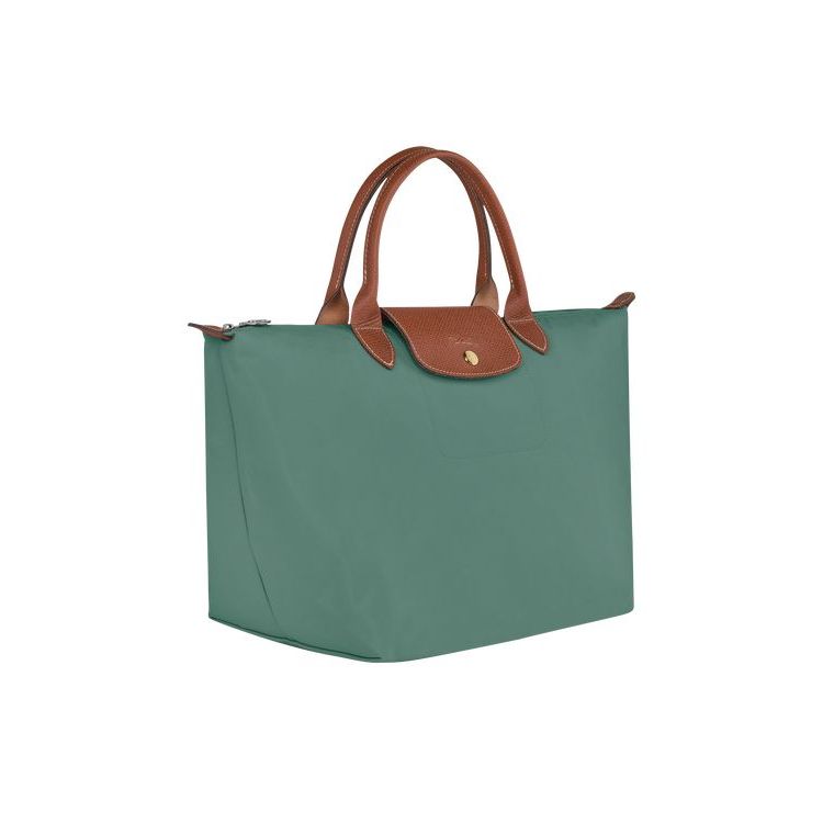 Longchamp M Recycled canvas Kézitáska Szürke Zöld | 583602DQM