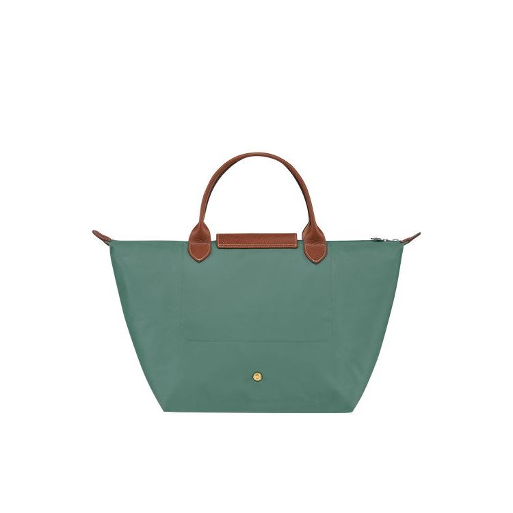 Longchamp M Recycled canvas Kézitáska Szürke Zöld | 583602DQM