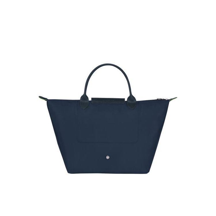 Longchamp M Recycled canvas Kézitáska Sötétkék | 875091NIO