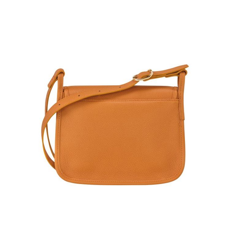 Longchamp M Saffron Bőr Crossbody Táska Narancssárga | 532906MDU