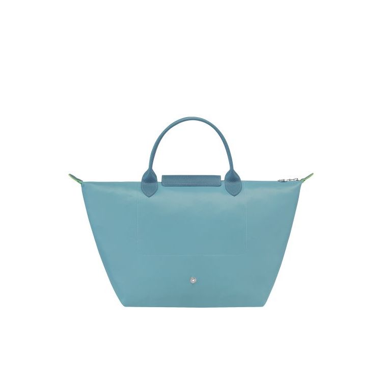 Longchamp M Thunderstorm Recycled canvas Kézitáska Kék | 457629BEG