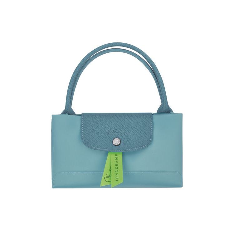 Longchamp M Thunderstorm Recycled canvas Kézitáska Kék | 457629BEG