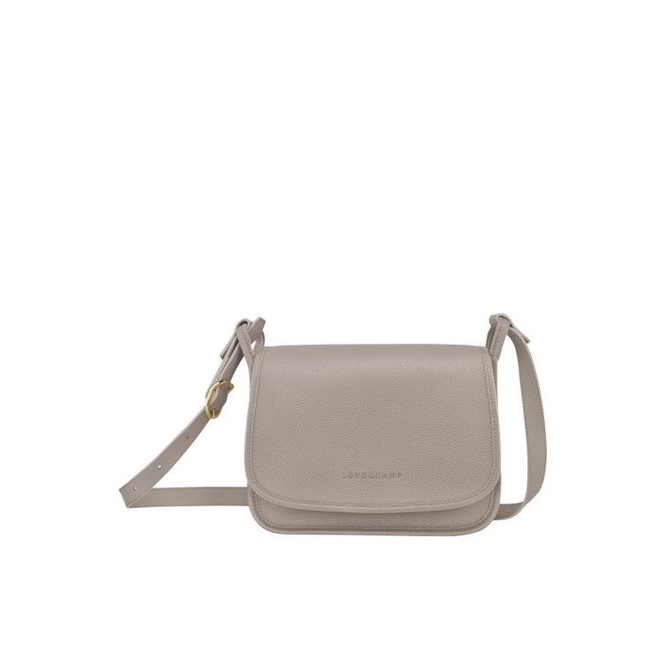 Longchamp M Turtledove Bőr Crossbody Táska Szürke | 056987TDF