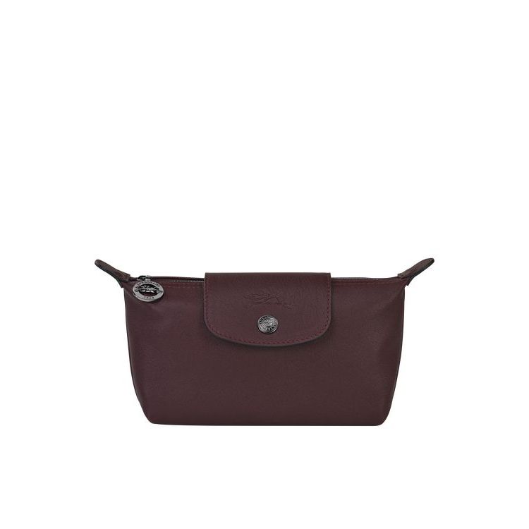 Longchamp Pouch Bőr Pouches Bordó | 346215LXZ