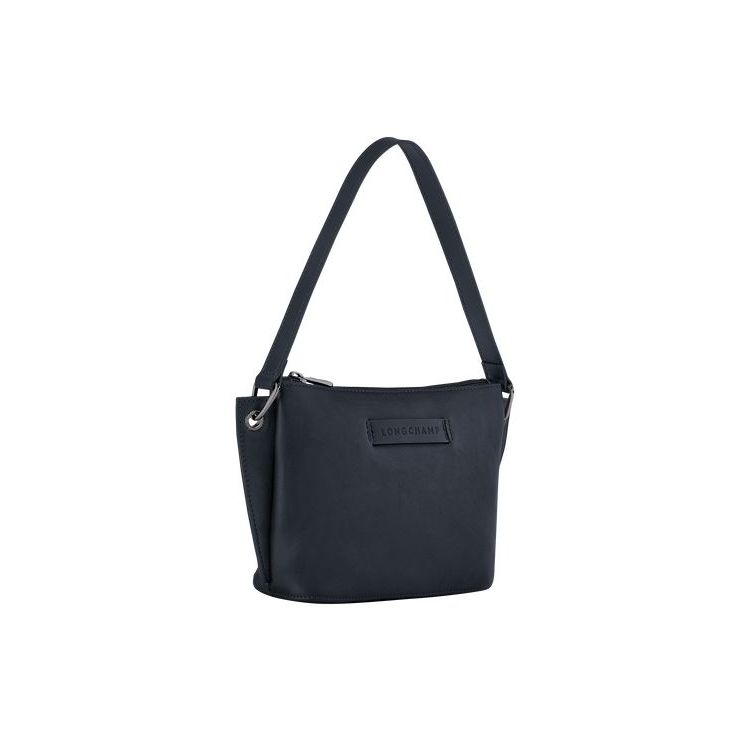 Longchamp Pouch Bőr Pouches Kék | 643527TCZ