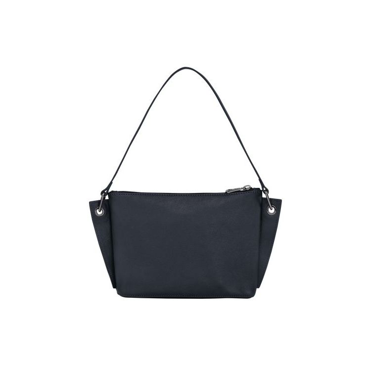 Longchamp Pouch Bőr Pouches Kék | 643527TCZ