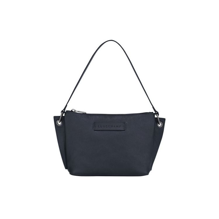 Longchamp Pouch Bőr Pouches Kék | 643527TCZ