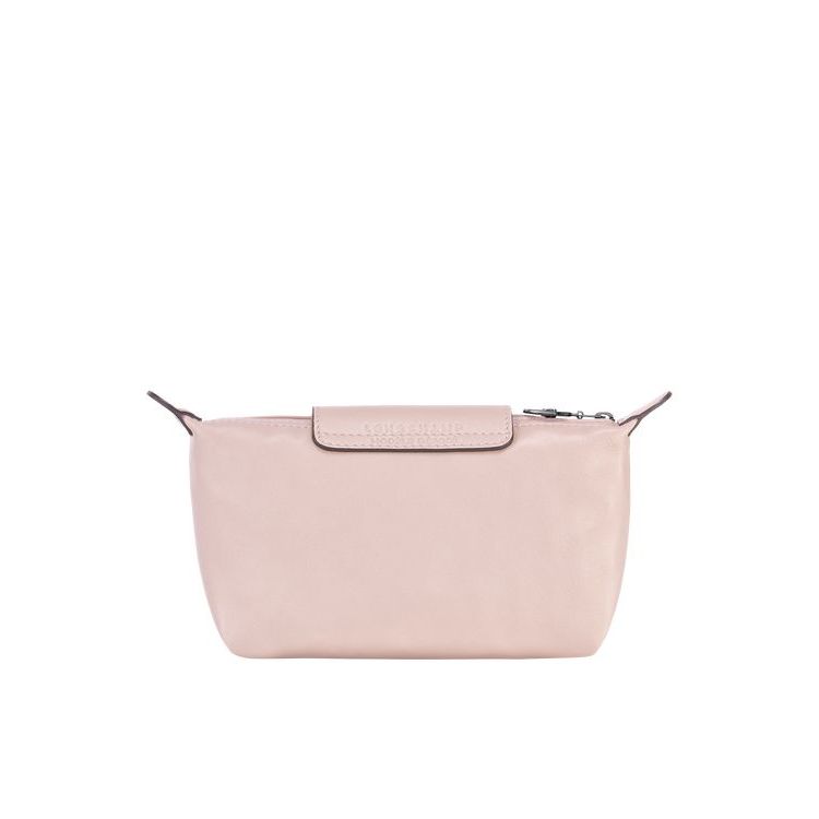 Longchamp Pouch Bőr Pouches Rózsaszín | 859741GTF