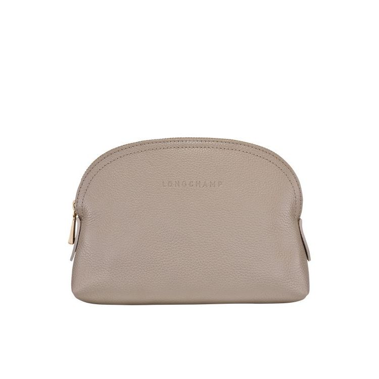 Longchamp Pouch Turtledove Bőr Pouches Szürke | 180274HUO