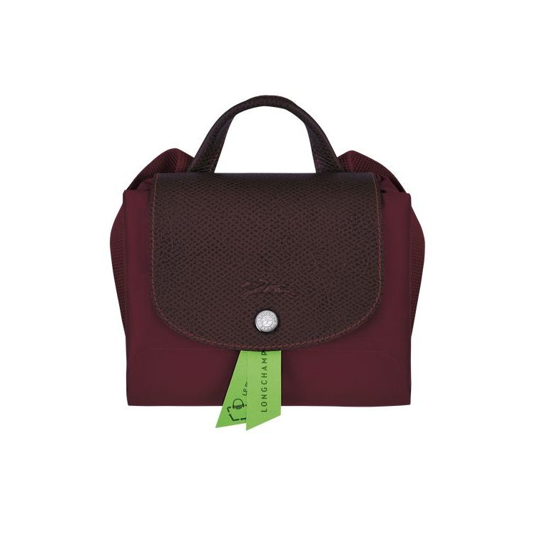 Longchamp Recycled canvas Hátizsák Bordó | 073169DRB