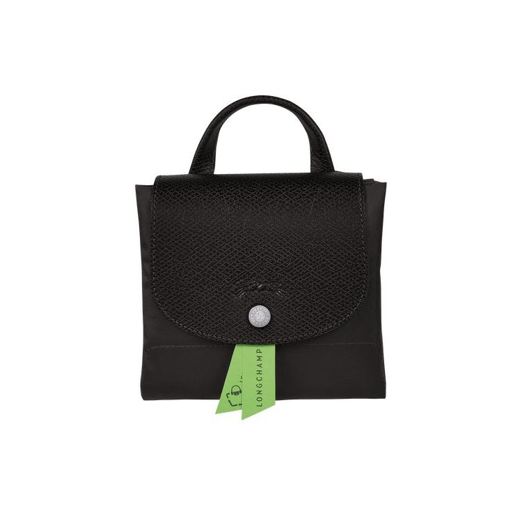 Longchamp Recycled canvas Hátizsák Fekete | 739158XWS