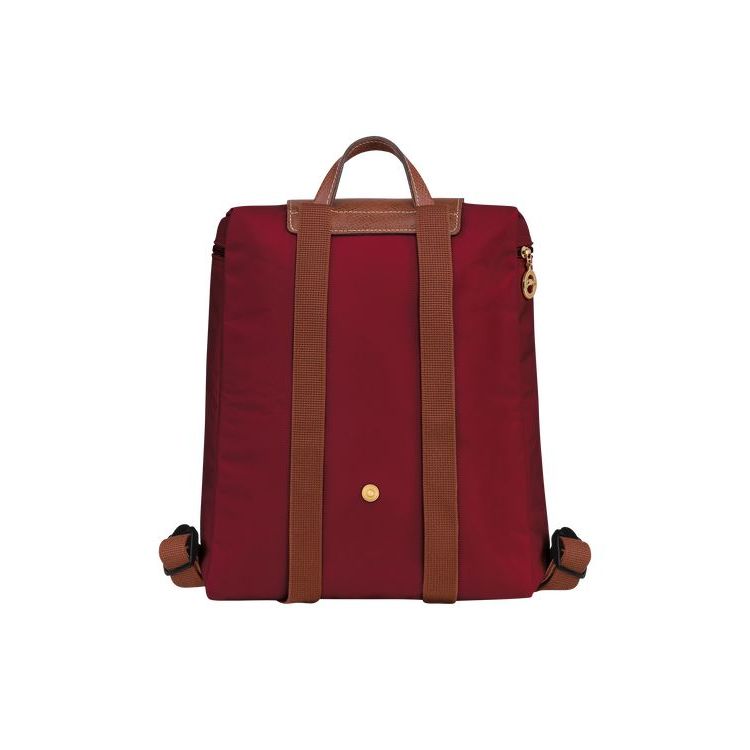 Longchamp Recycled canvas Hátizsák Piros | 417598CPV