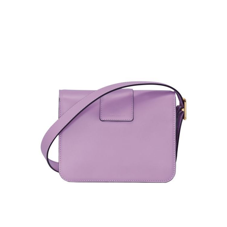 Longchamp S Bőr Crossbody Táska Lila | 365970VPI