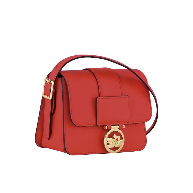 Longchamp S Bőr Crossbody Táska Narancssárga | 629573INO