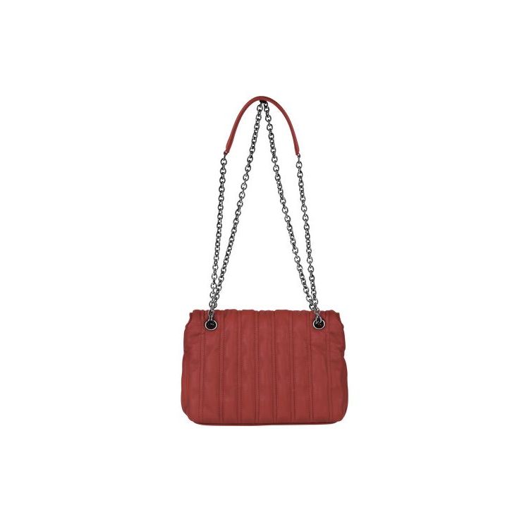 Longchamp S Bőr Crossbody Táska Piros | 904351CTX