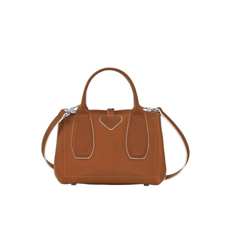 Longchamp S Bőr Kézitáska Barna | 210547CAT