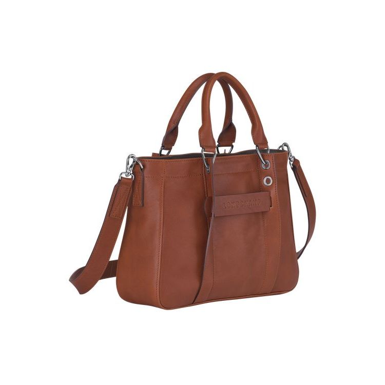 Longchamp S Bőr Kézitáska Barna | 402389FIG