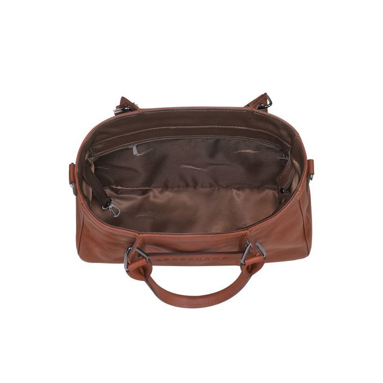 Longchamp S Bőr Kézitáska Barna | 402389FIG