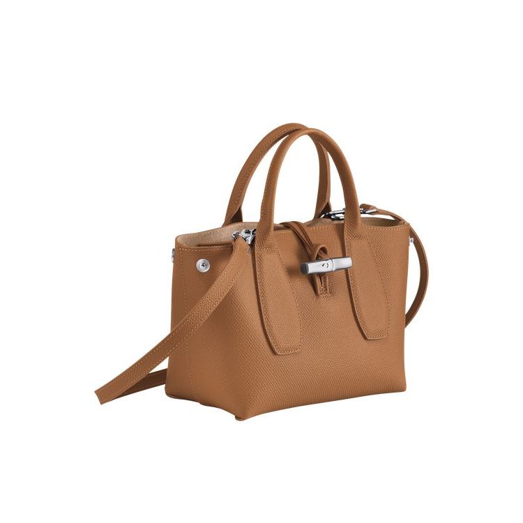 Longchamp S Bőr Kézitáska Bézs | 096713REL