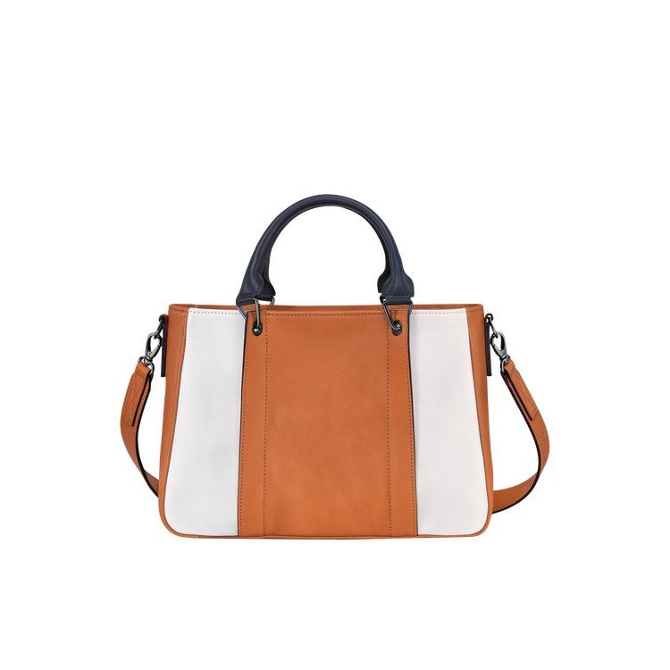 Longchamp S Bőr Kézitáska Fehér | 631428NQB