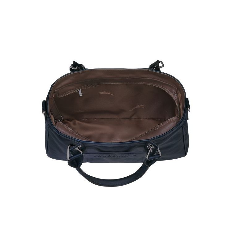 Longchamp S Bőr Kézitáska Kék | 684390YGO