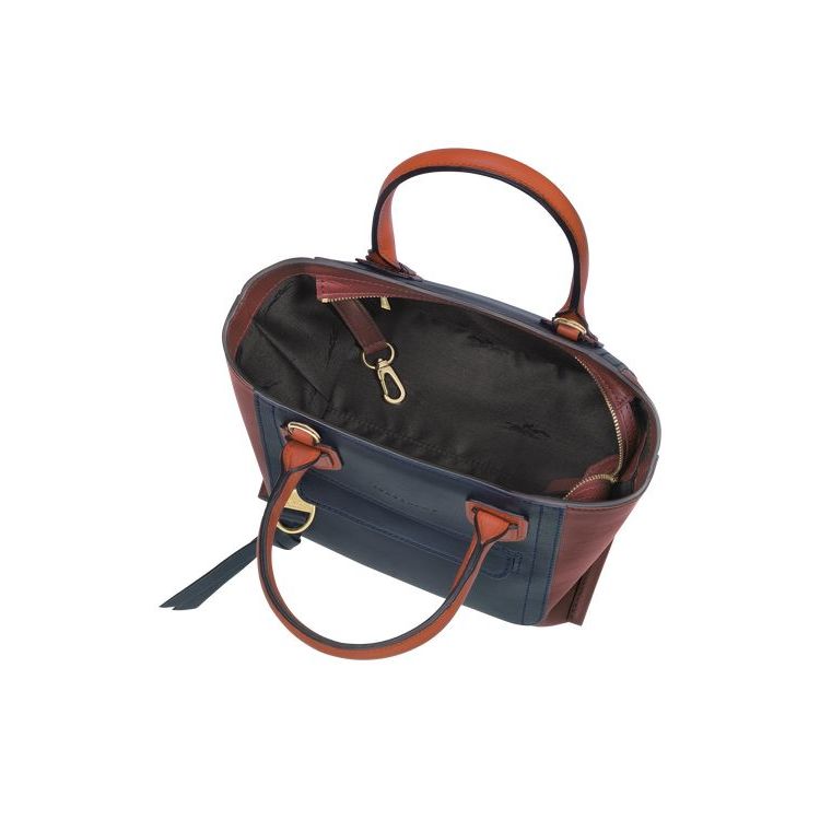 Longchamp S Bőr Kézitáska Piros | 621834NKY