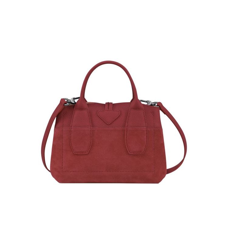 Longchamp S Bőr Kézitáska Piros | 937021FOX