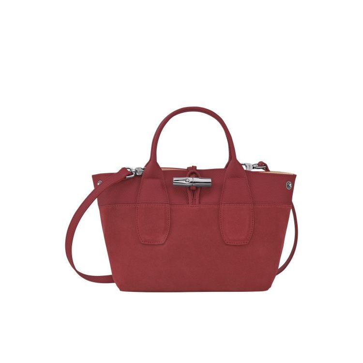 Longchamp S Bőr Kézitáska Piros | 937021FOX