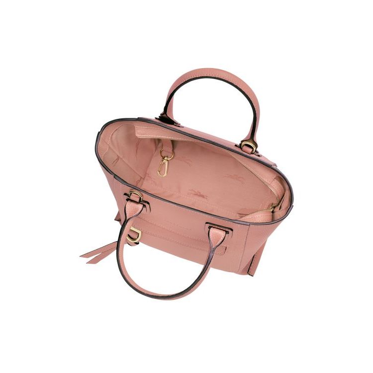 Longchamp S Bőr Kézitáska Rózsaszín | 681247DQJ