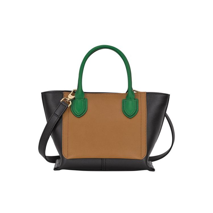 Longchamp S Bőr Mini Táska Fekete | 481397EWI