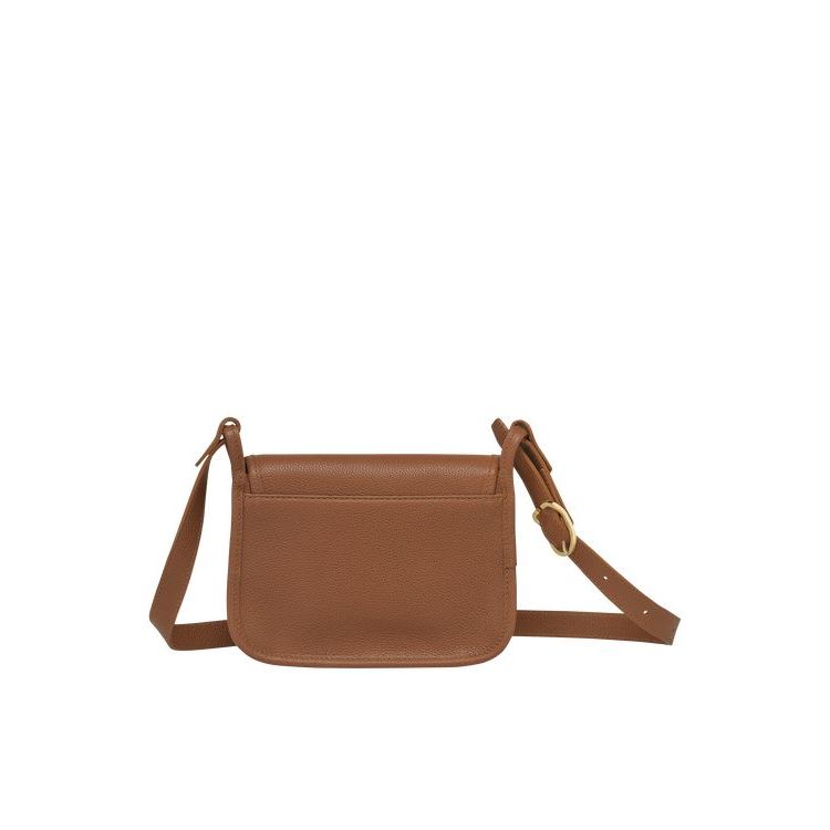 Longchamp S Caramel Bőr Mini Táska Barna | 368451IYV