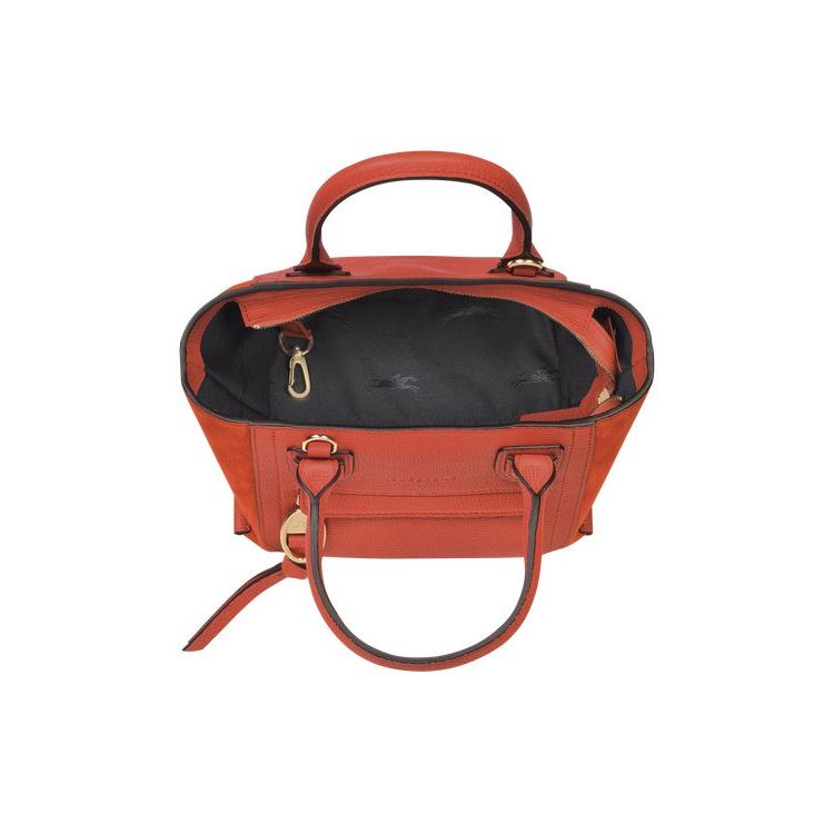 Longchamp S Marmelade Bőr Kézitáska Narancssárga | 258976MZH