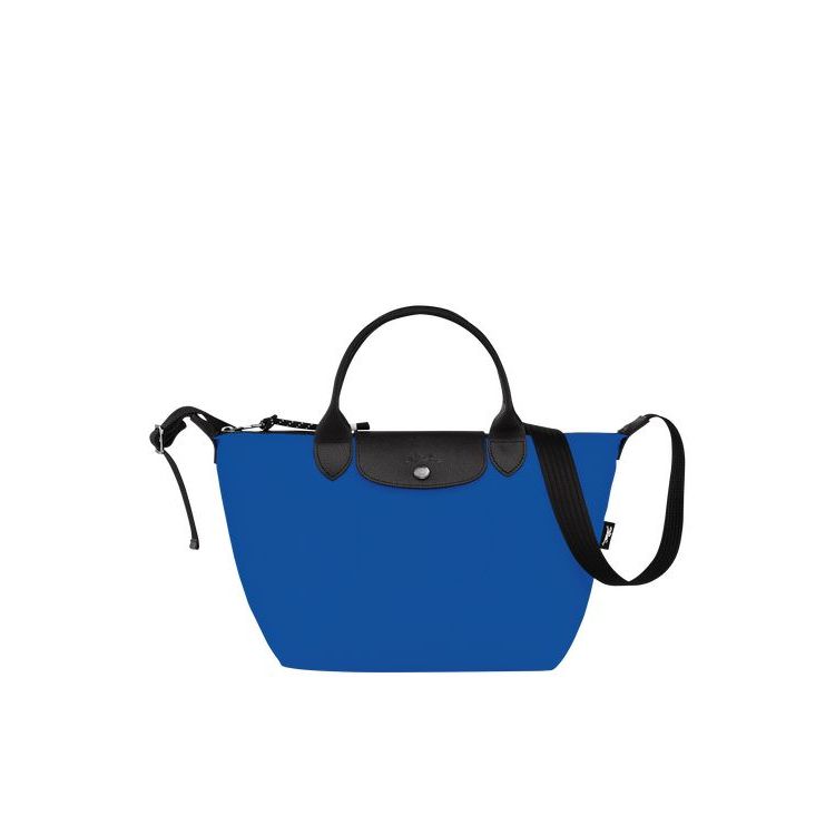 Longchamp S Recycled canvas Kézitáska Mélykék | 105763URH