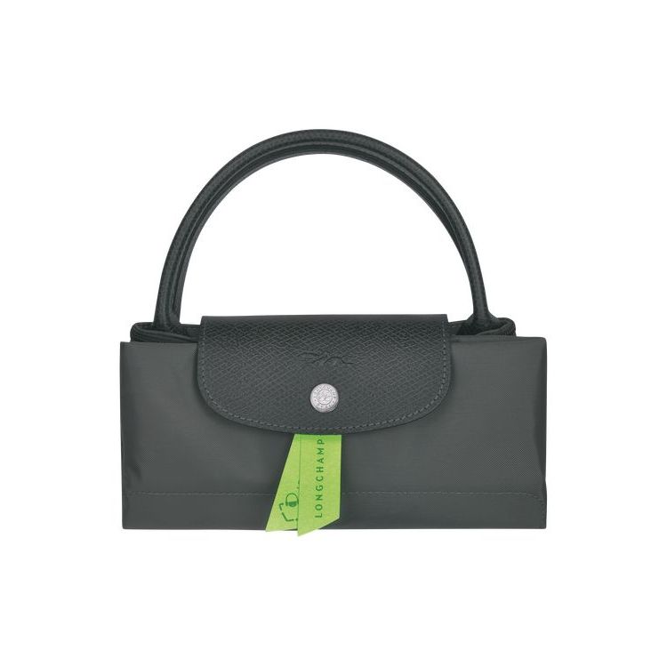 Longchamp S Recycled canvas Kézitáska Mélyszürke | 340571LPQ