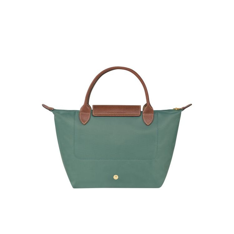 Longchamp S Recycled canvas Kézitáska Szürke Zöld | 203951QLM