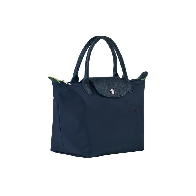 Longchamp S Recycled canvas Kézitáska Sötétkék | 378462LEF