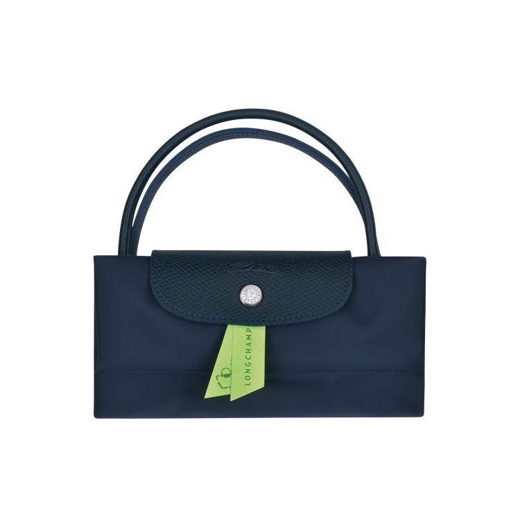 Longchamp S Recycled canvas Kézitáska Sötétkék | 378462LEF