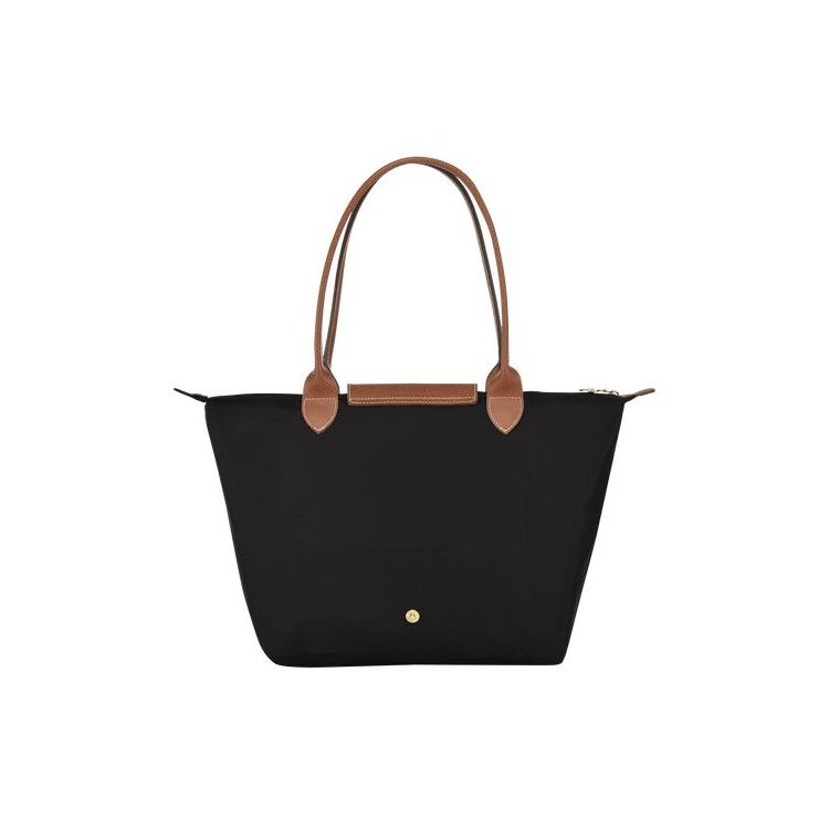 Longchamp S Recycled canvas Válltáskák Fekete | 837520RVF