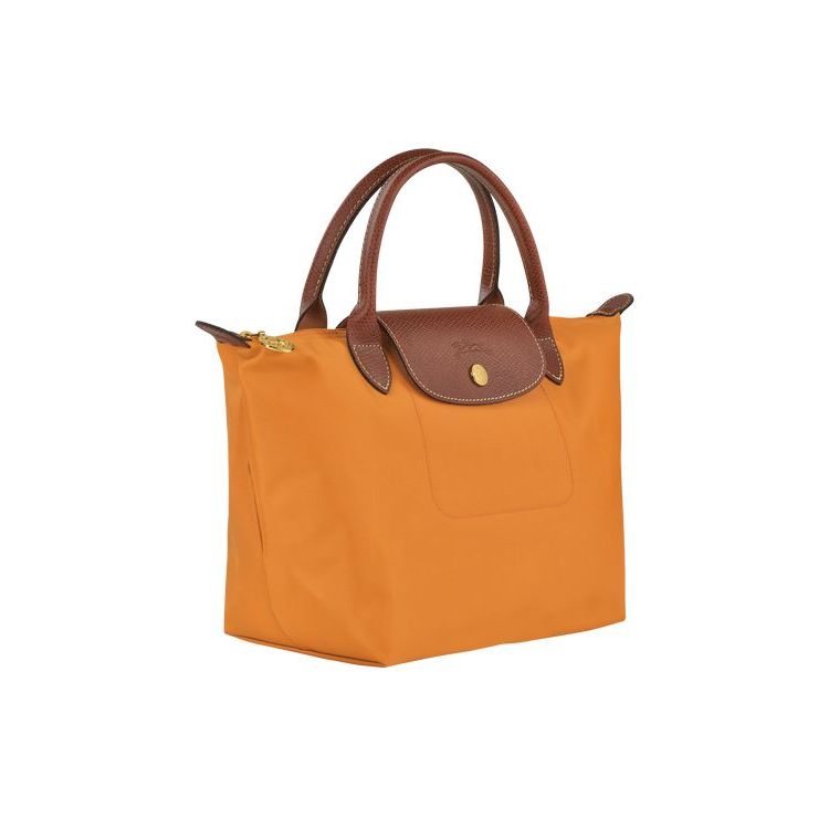 Longchamp S Saffron Recycled canvas Kézitáska Narancssárga | 271408SGA