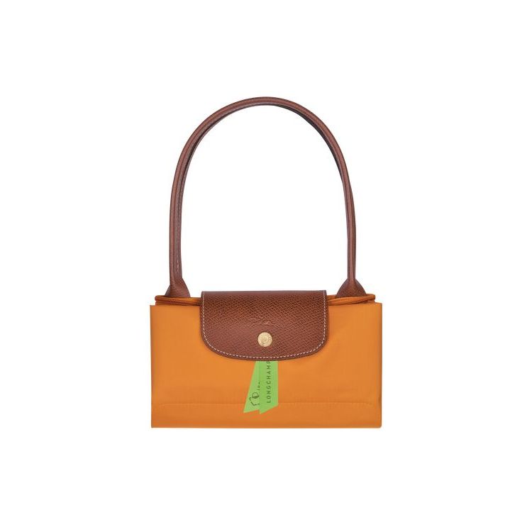 Longchamp S Saffron Recycled canvas Válltáskák Narancssárga | 278096SLC