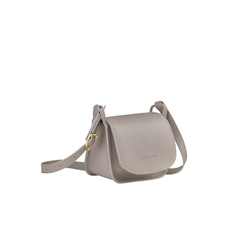 Longchamp S Turtledove Bőr Crossbody Táska Szürke | 890735SQH