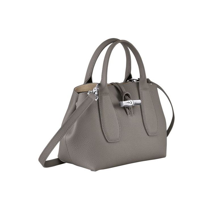 Longchamp S Turtledove Bőr Kézitáska Szürke | 794053VAO