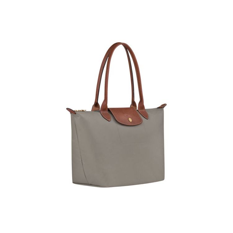 Longchamp S Turtledove Recycled canvas Válltáskák Szürke | 295816GMB